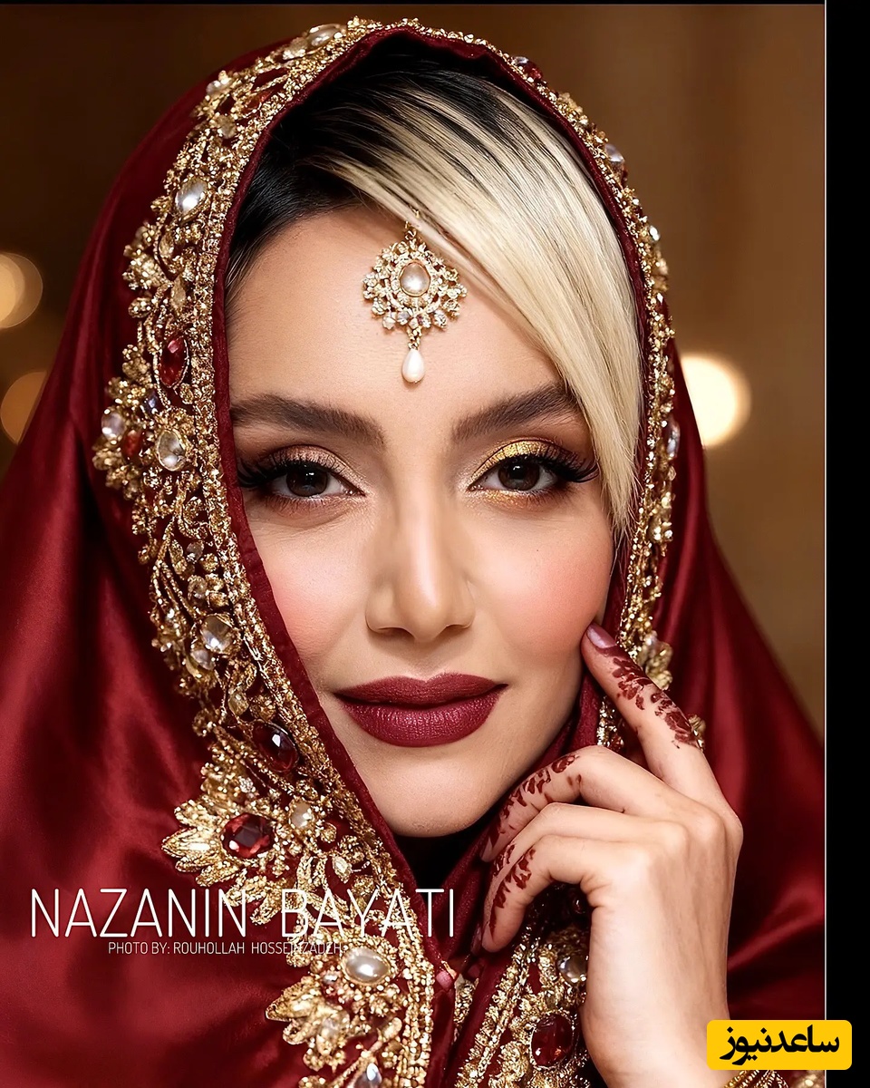 نازنین بیاتی، ستاره درخشان سریال «تاسیان» ملکه هندوستان شد/ لامصب هر استایلی بزنه بهش میاد