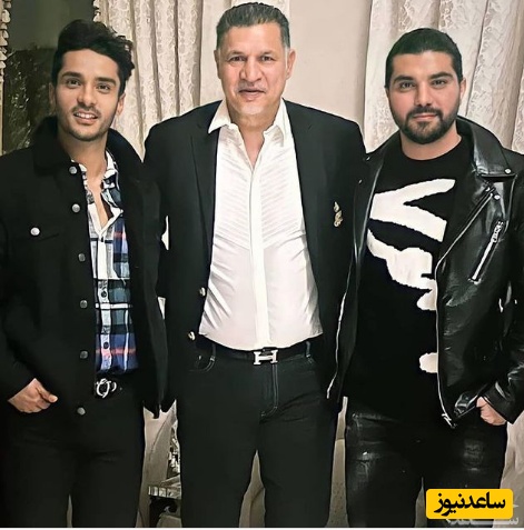 سینا مهراد ساعد سهیلی علی دایی