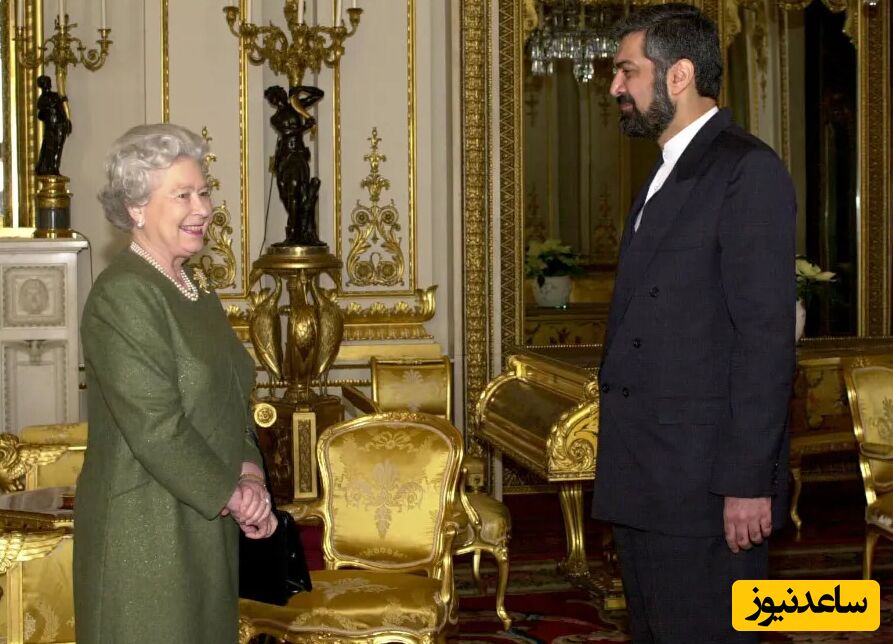 (عکس) سفیر جمهوری اسلامی در بریتانیا و همسرش سوار بر کالسکه سلطنتی در راه قصر