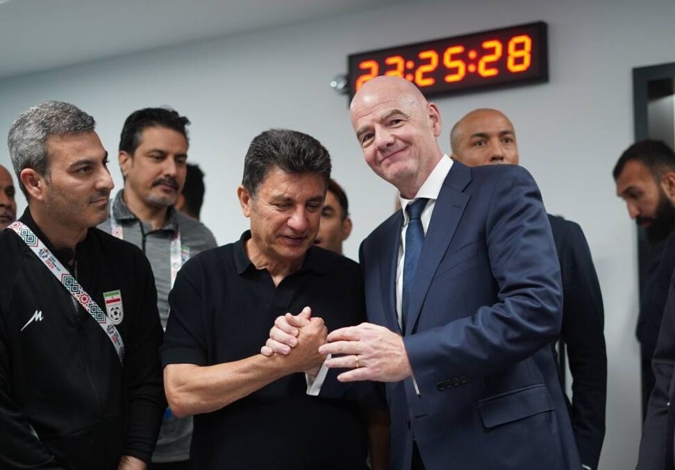 پس از شکست مقابل ازبکستان؛ قلعه‌نویی در ستایش اینفانتینو: رئیس بی‌مرز فوتبال!