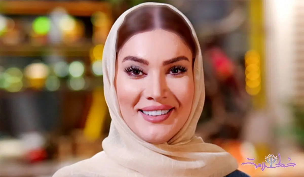 عکس مدلینگ و هنری متین ستوده با شال قرمز / ایده‌ای عالی برای عکس های آتلیه‌ای