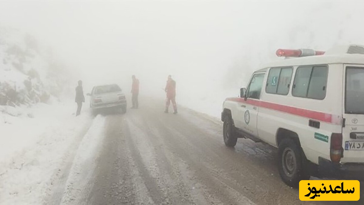 یخ‌ زدن یک مرد 40 ساله داخل خودرو در روستای فیلبند بابل