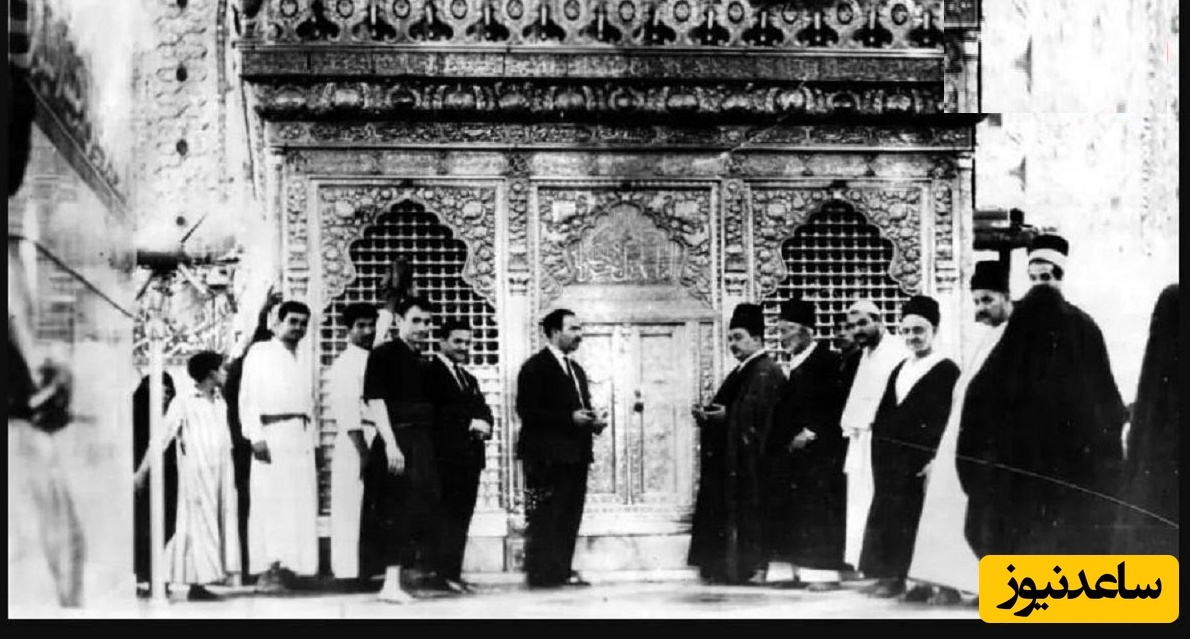 عکس؛ سفر در زمان؛ اصفهانی‌ها ضریح حرم حضرت عباس(ع) را ساختند