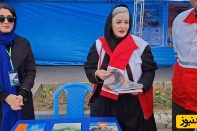 قند روزهای تلخ/شوخی نعیمه نظام دوست با نیروهای هلال احمر/ به جای کمک دست و پاتونو گرفتم!+فیلم