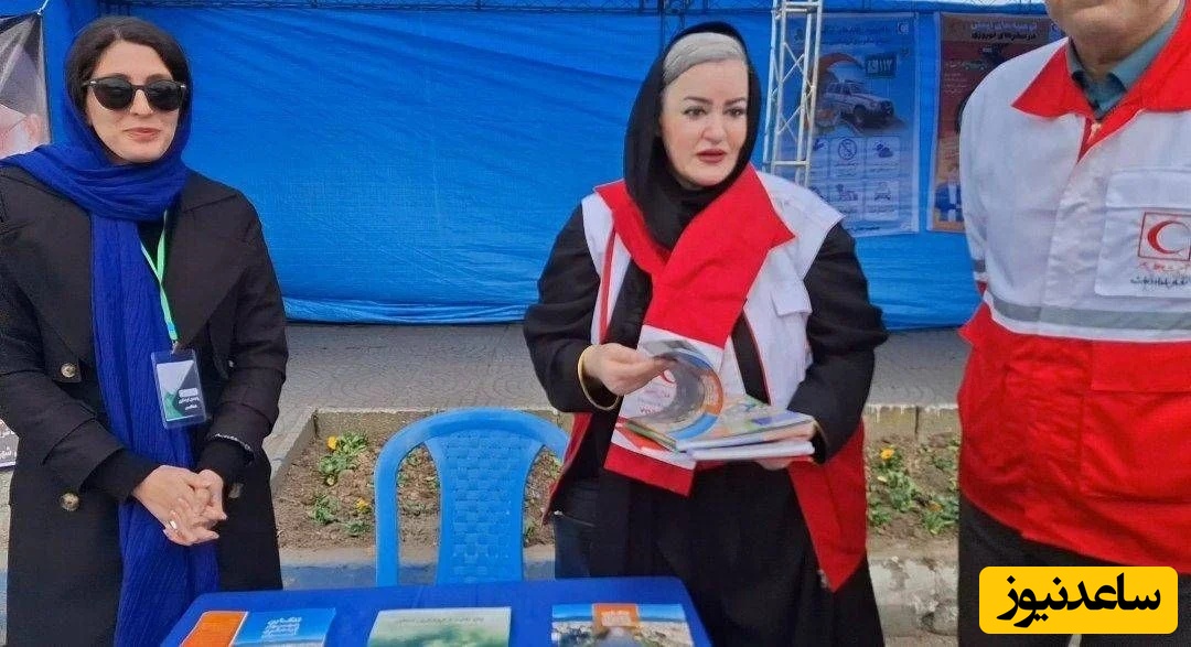 قند روزهای تلخ/شوخی نعیمه نظام دوست با نیروهای هلال احمر/ به جای کمک دست و پاتونو گرفتم!+فیلم