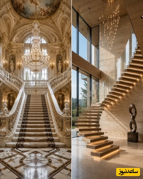 مقایسه معماری قدیمی و جدید