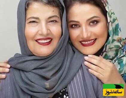 شبنم مقدمی و مادرش