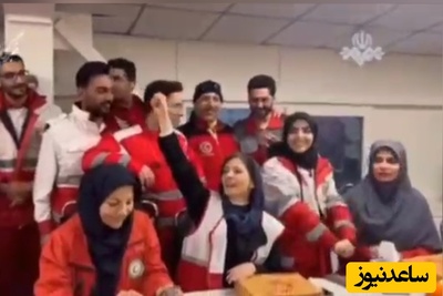 ببینید | شعار مرگ بر آمریکا و مرگ بر اسرائیل پردیس احمدیه در بین اعضای هلال احمر / دختر ایران محبوب بودی، محبوب‌تر شدی