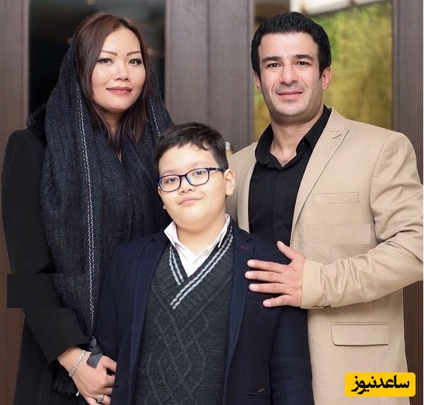 عکسی از مراسم عروسی یوسف تیموری/ همسر تایلندی در کنار بازیگر محبوب /چه دسته گلی داره ....!