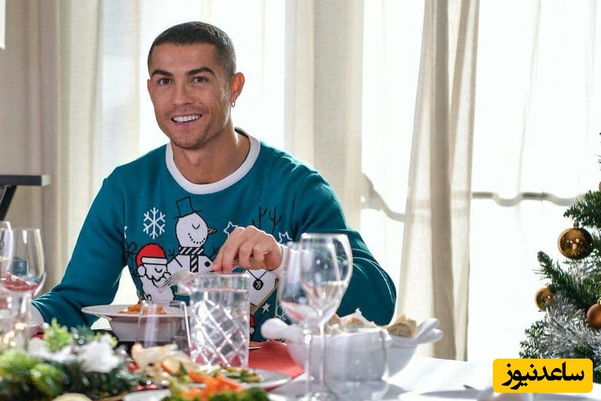 حال و هوای باحال و جذاب رونالدو در کریسمس و تزئین زیبا و ساده درخت بدون تجملات اضافی/ چه خانواده قشنگی😍+فیلم