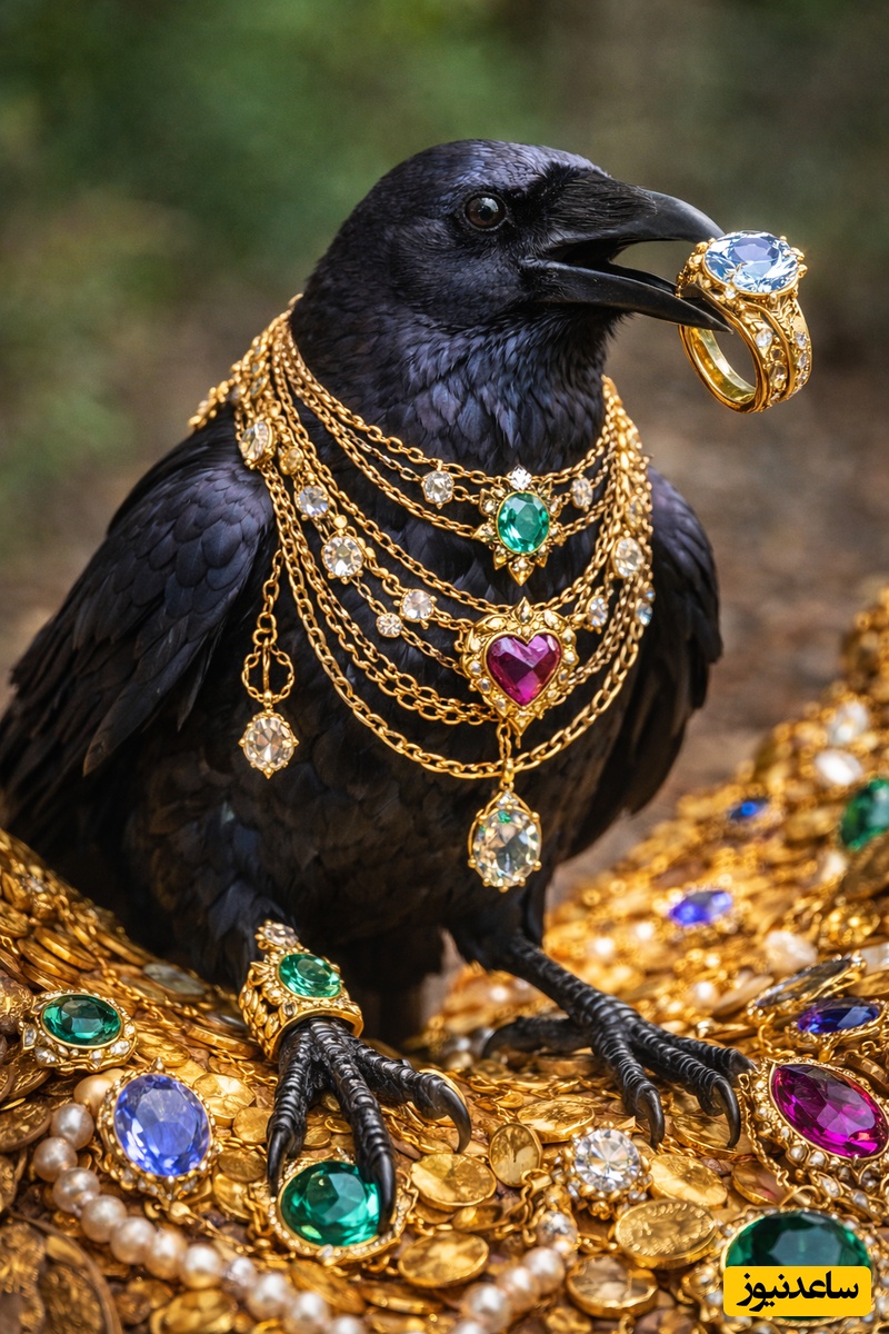 ویژه علاقه مندان به مستند حیات وحش حیوانات/ دانلود یکی از این کلاغ‌ها لطفا😍