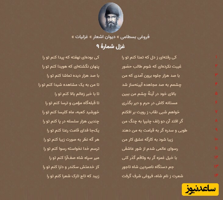 فروغی بسطامی