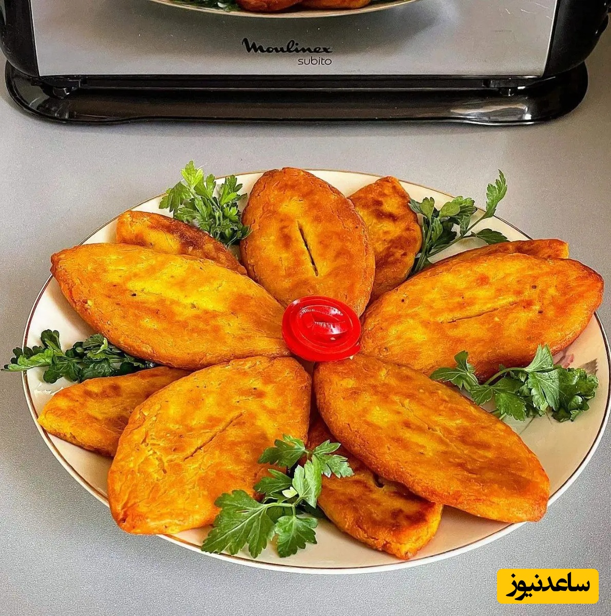 طرز تهیه کتلت بازاری لذیذ و خوشمزه بدون گوشت + فیلم