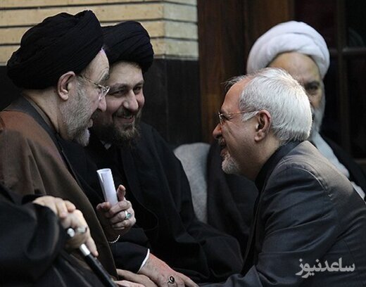 همنشینی محمد جواد ظریف و سید محمد خاتمی در یک مراسم خاص +عکس