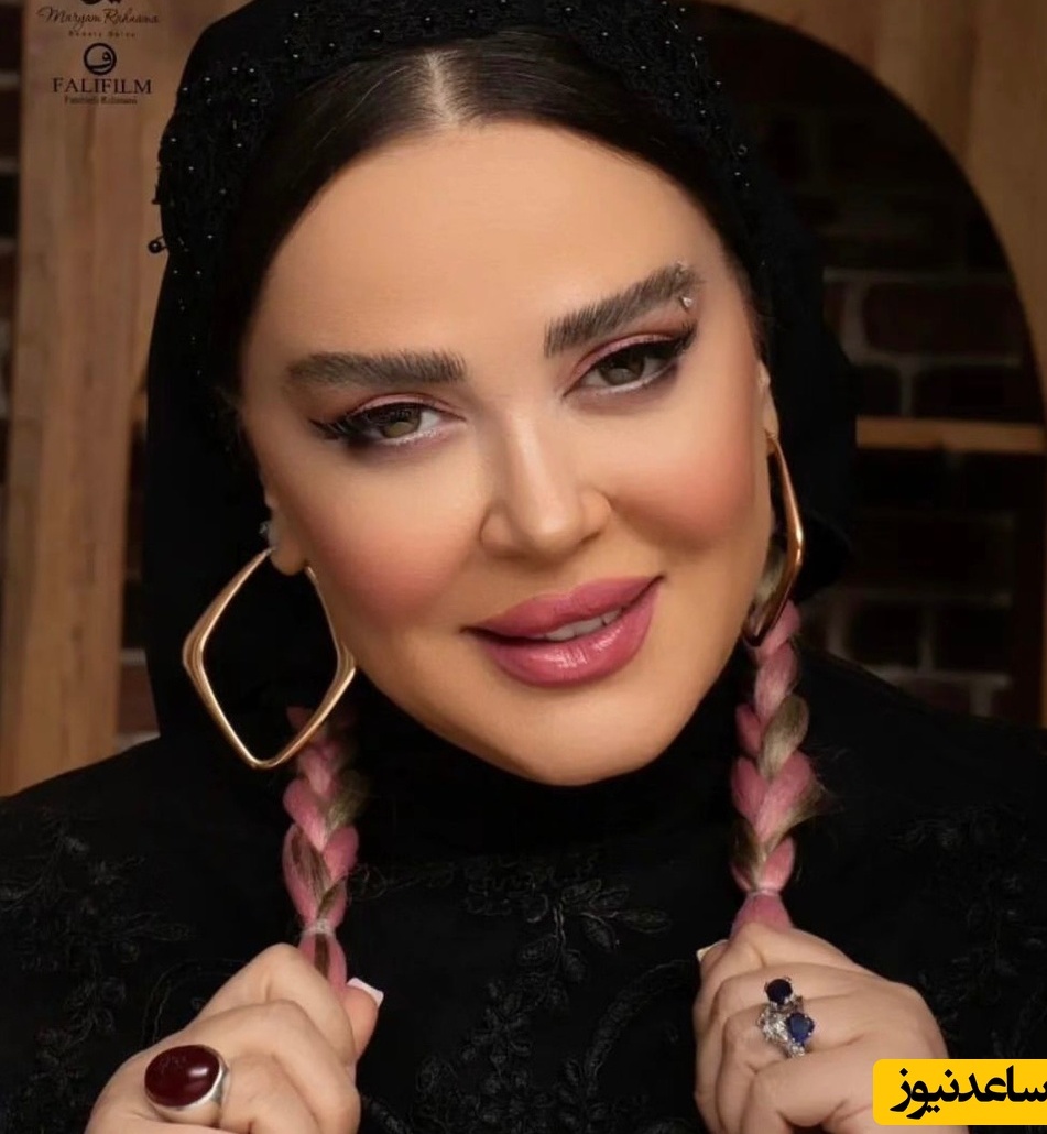 پز دادن بهاره رهنما با مژه های روباهی خفن  جدیدش / چه جلوه‌ای به چشماش داده این مژها