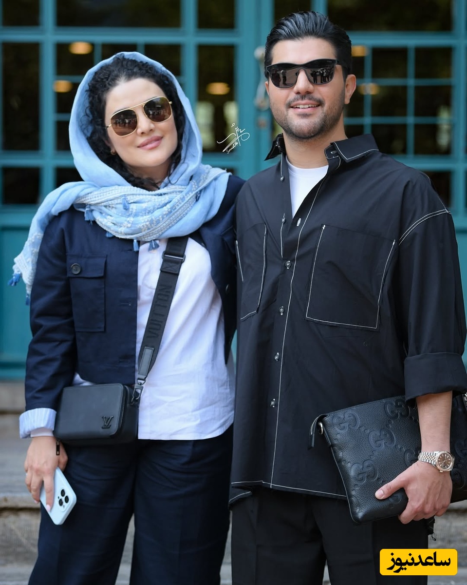 وقتی سینا مهراد، کلاس و استایل لاکچری را در نمایشگاه لباس به رخ میکشد!