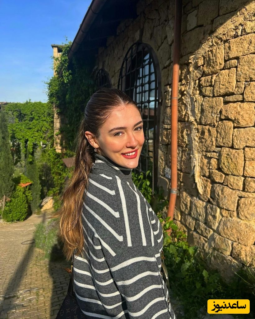 خونه زندگی سنتی زهرا گونش، ستاره 2 متری والیبال ترکیه به سبک معماری جنوبی ایران با فضای سرسبز و باصفای شمالی+عکس