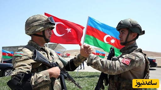 (فیلم) همراهی سربازان ترکیه و جمهوری آذربایجان با ارتش اسرائیل در کشتار مردم بی‌گناه!