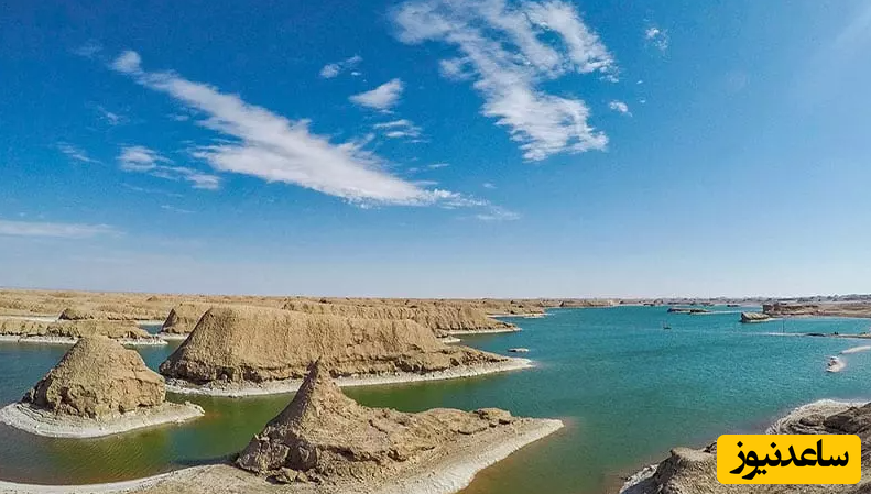  دریاچه کویر شهداد 