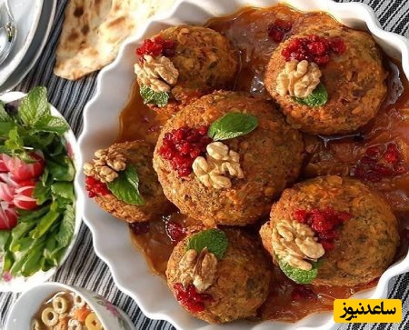 طرز تهیه کوفته تبریزی گیاهی / یک غذای خوشمزه و سالم