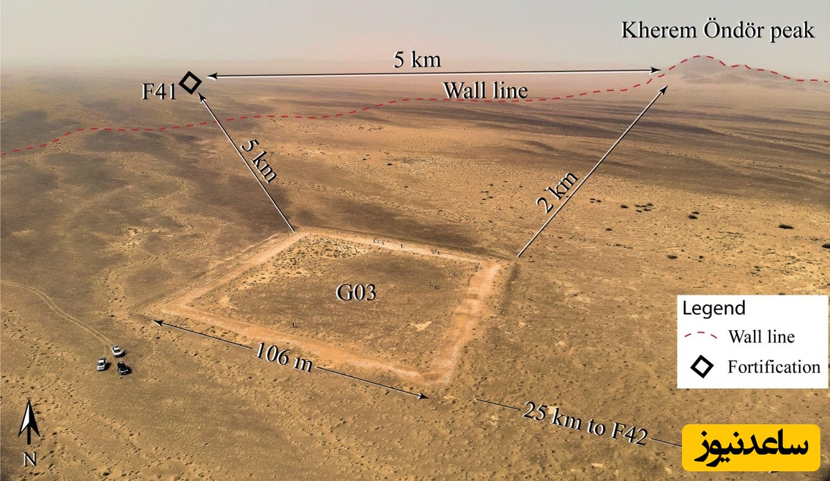ثبت و مستندسازی پست نگهبانی G03 با پهپاد