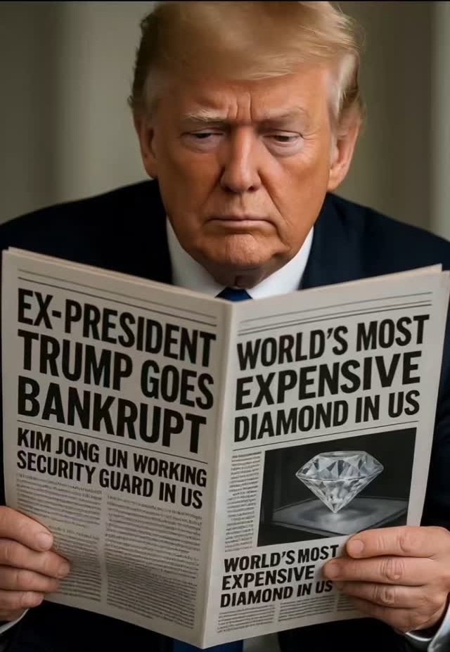 نقشه سرقت ترامپ از خزانه الماس امریکا لو رفت / حداقل یکم مغزتو بکار مینداختی رو نقشه‌ات کار میکردی انقد زود گیر نیوفتی، فقط ببینید کی مچشو گرفت 😂+ ویدئو