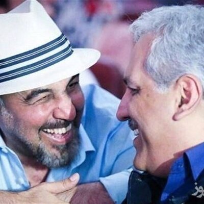 پارتی بازی خنده دار مهران مدیری برای رضا عطاران در مسابقه هفته +فیلم
