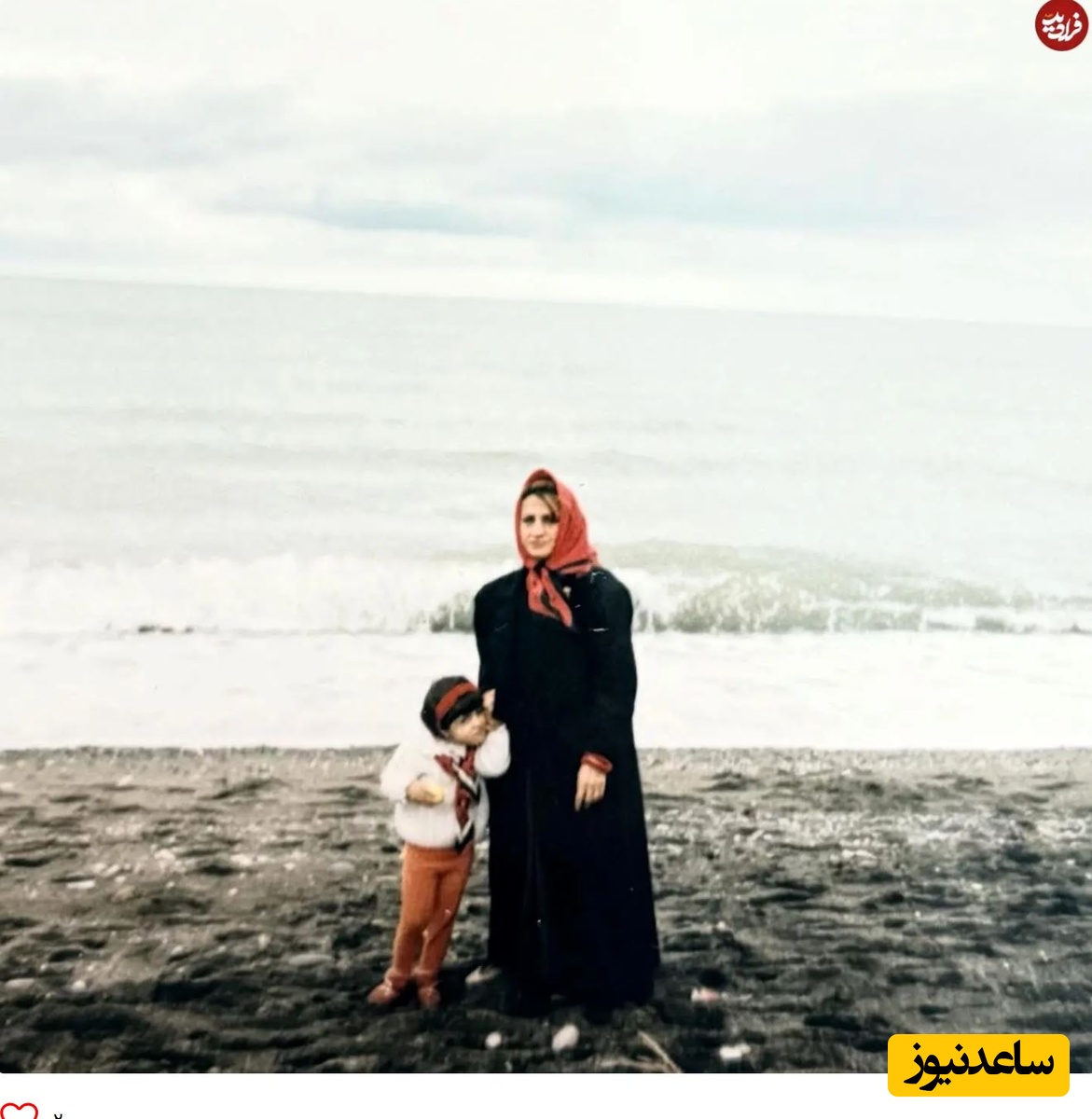 ناهید مسلمی و دخترش