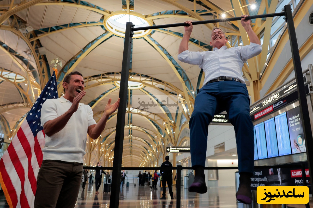 آمادگی بدنی وزیر بهداشت آمریکا در 71 سالگی/ با آرنولد فرقی  نداره  + فیلم