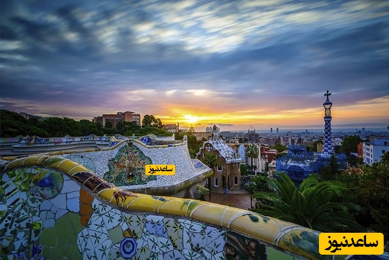 آشنایی با جاذبه های پارک گوئل در بارسلونا