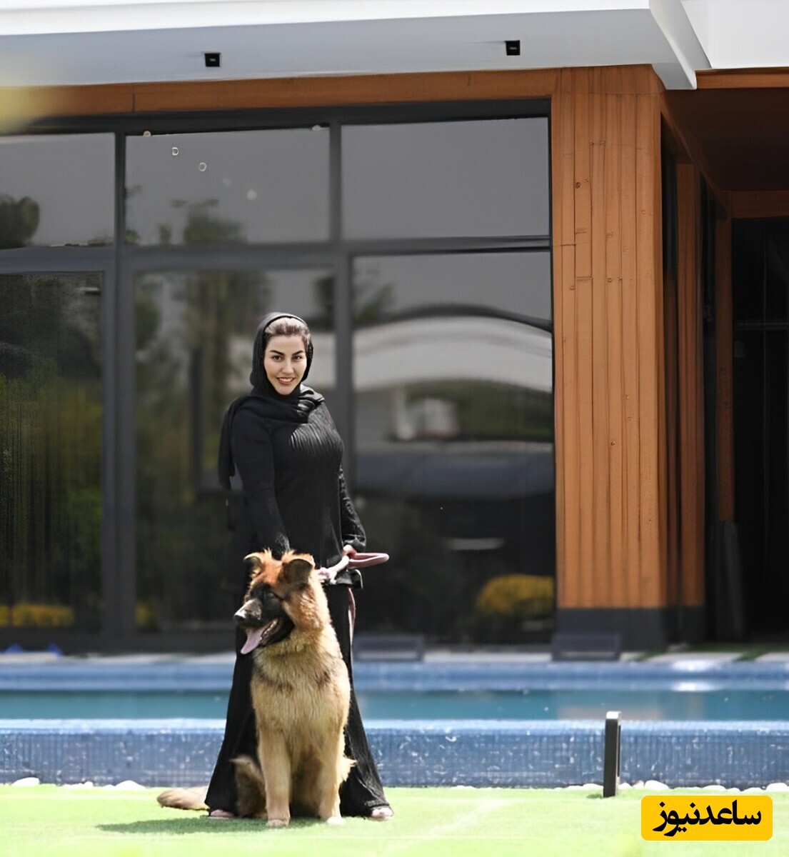 ویدیو | رانندگی همسر علیرضا بیرانوند در هوای بارانی / پخش آهنگ عاشقانه و زیبای عربی به یاد همسرش