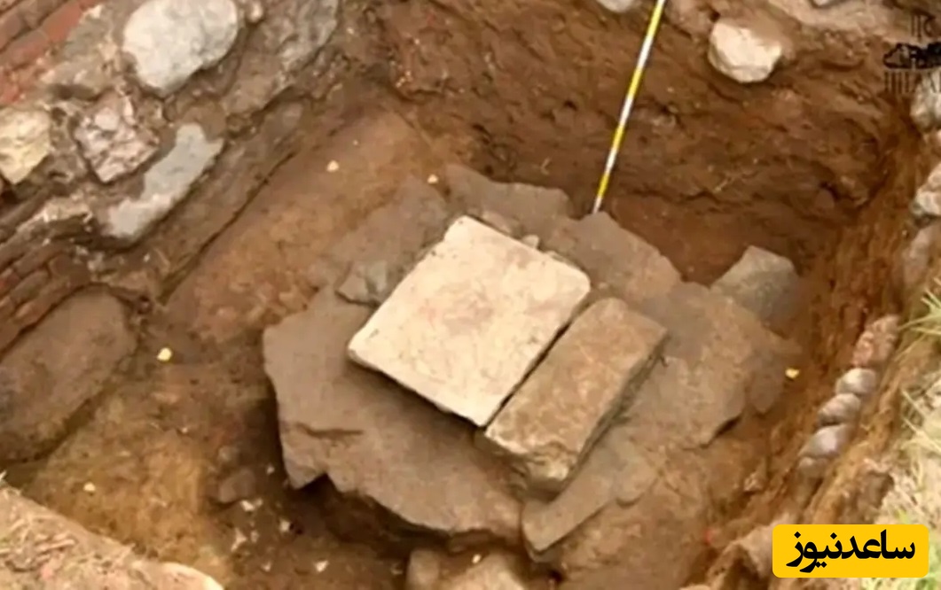 «سنگ پادشاهی» 500 ساله از «فاضلاب» بیرون آمد