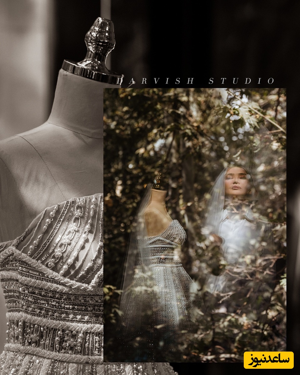 لباس عروس متین ستوده