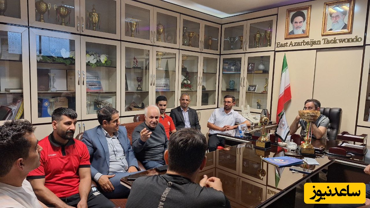 قهرمانی تیم‌های نونهالان و خردسالان پسران تکواندو آذربایجان‌شرقی در رقابت‌های منطقه یک کشور
