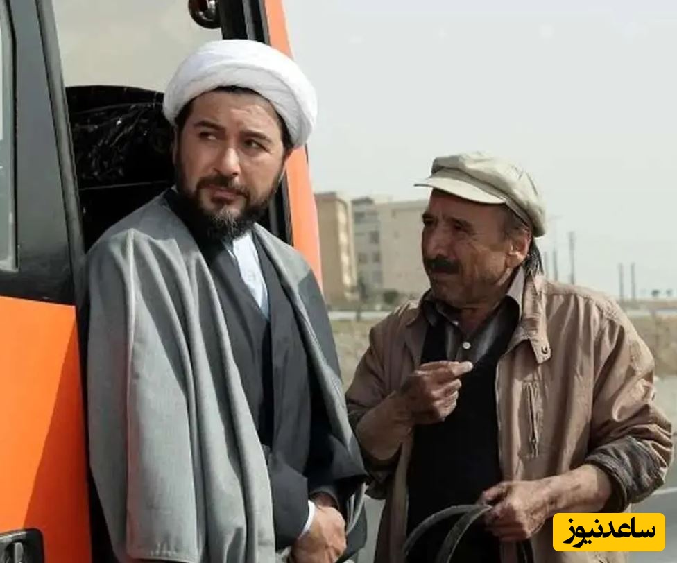 سکته امیرحسین صدیق زمان بازی در نقش روحانی