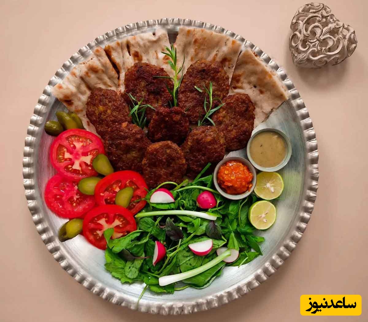 کتلت سیب زمینی و گوشت