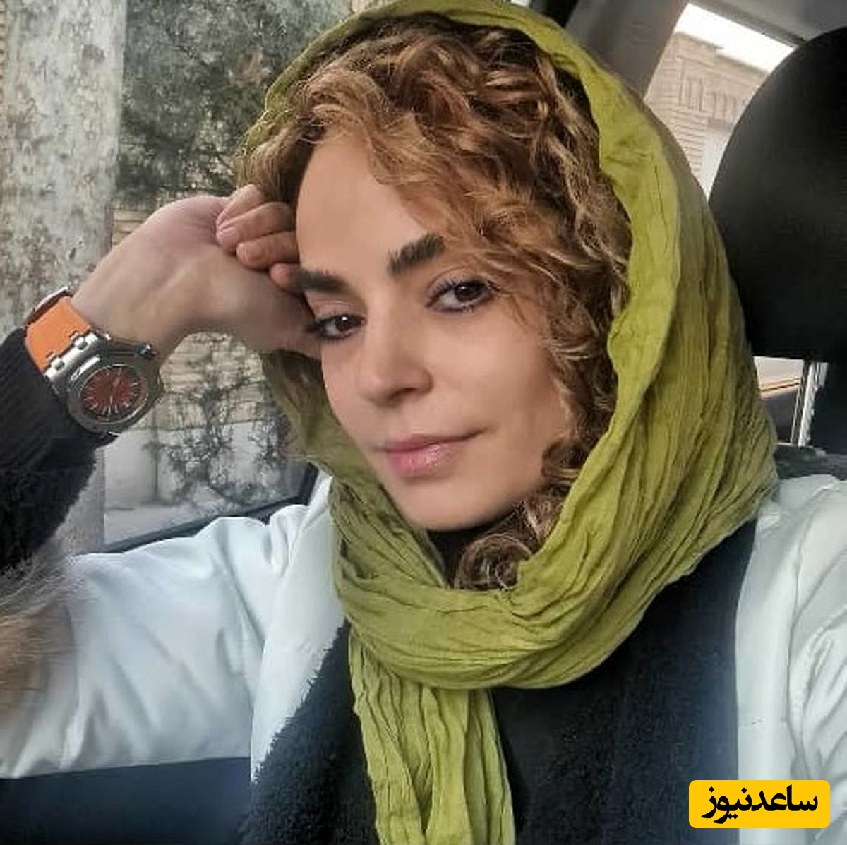 تغییر چهره بارز و زیبای سپیده خداوردی با میکاپ متفاوت و موهای فر ریز