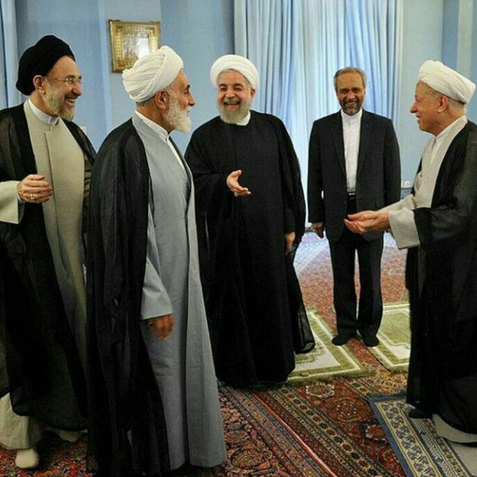 حسن روحانی، محمد خاتمی، هاشمی رفسنجانی