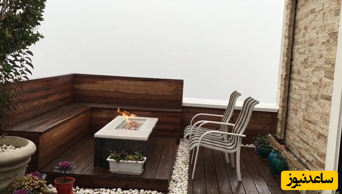 چیدمان بالکن آزاده زارعی