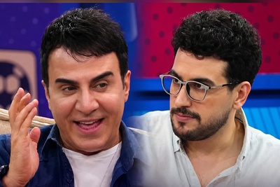 بالاخره عمو پورنگ سن واقعی‌شو لو داد /ماجرای علاقه پیرزن‌ها به داریوش فرضیایی از زبان خودش 🤣 + فیلم