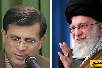 صحنه‌ای ماندگار از خنده‌های رهبر شهید انقلاب با شعرخوانی طنز ناصر فیض که تاریخ اسلام فراموش نخواهد کرد /