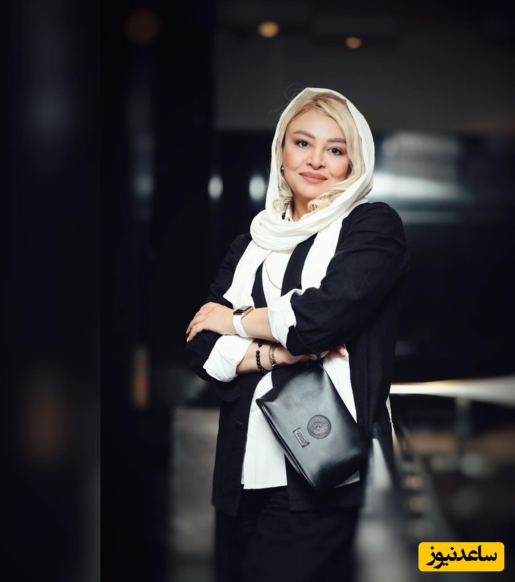 تیپ زمستونی باکلاس طوسی رنگ و مدرن  مریم معصومی دلها رو برد!