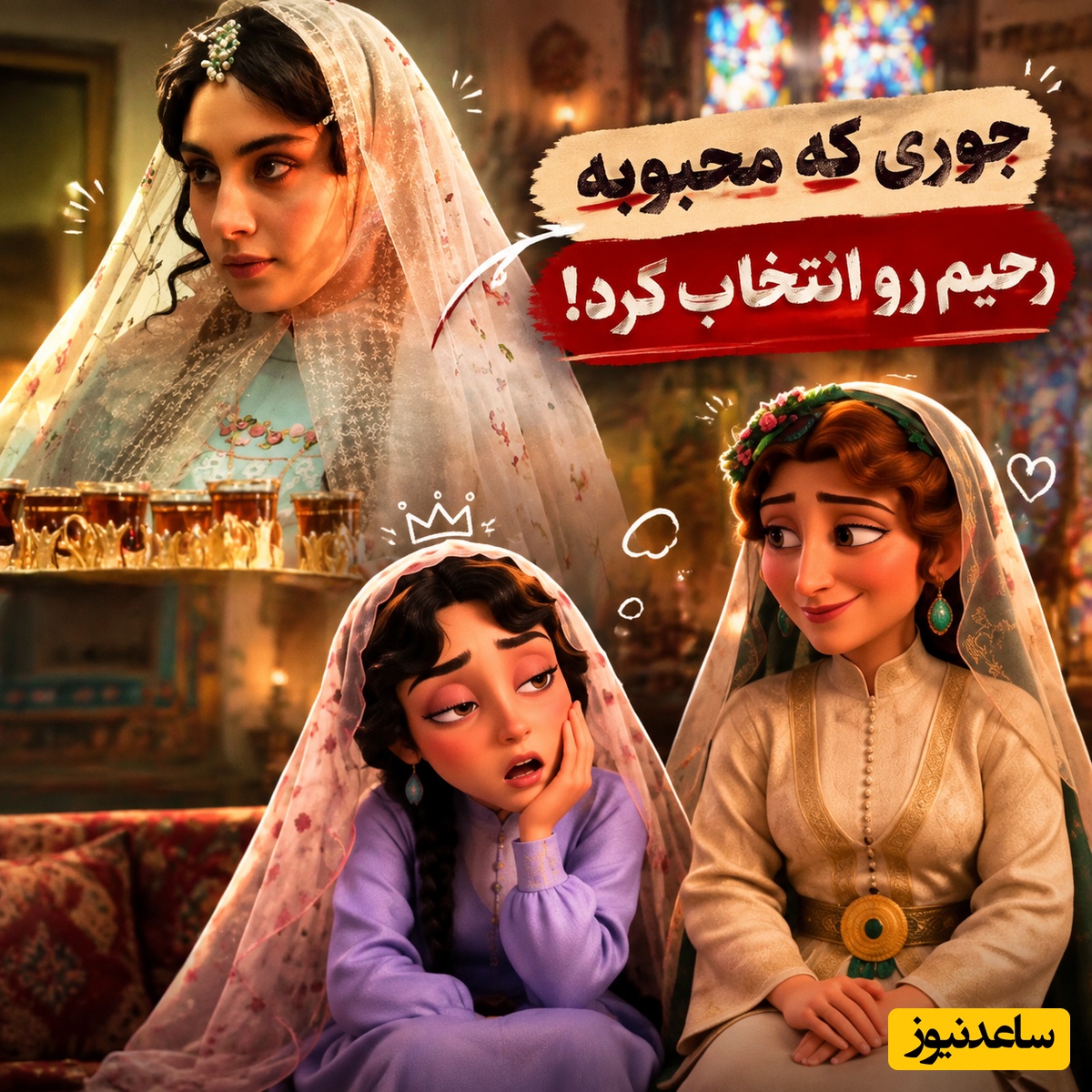 انیمیشن «بامداد خمار» از راه رسید؛ بالاخره نازنین‌بانو از دست تصمیم‌های عجیب محبوبه کم آورد و دق کرد!