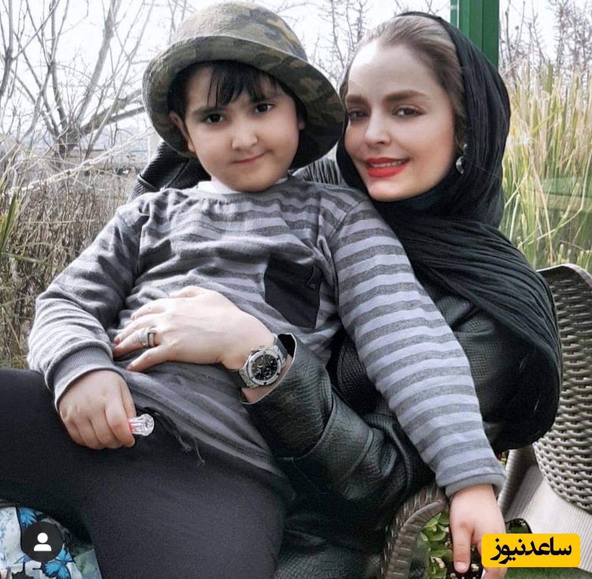 یه روز خوب بعد مدرسه ، سپیده خداوردی در کنار پسر گلش تا خستگی مدرسه رو بشوره ببره!