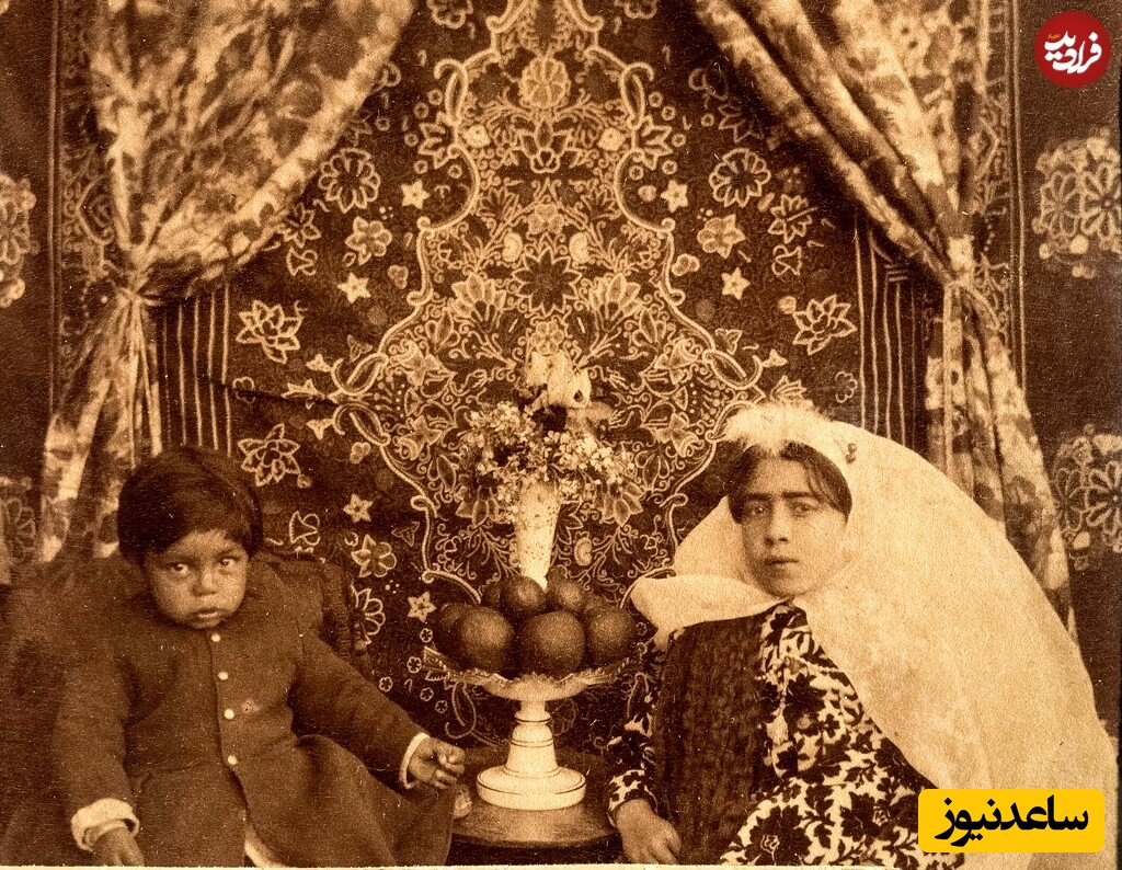 عالیه خانم و برادرش اسدالله خان