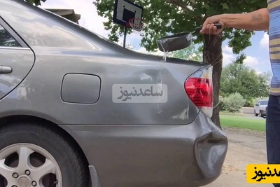 با این ترفند ساده فرورفتگی ماشینت رو صاف کن و عین روز اول نو کن + ویدئو