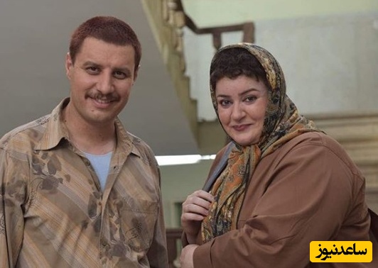 سکانس معروف فیلم هزارپا با هنرنمایی نعیمه نظام‌دوست و جواد عزتی در دنیای انیمیشنی / وای نعیمه یه گوله نمکه چقد بامزست😍