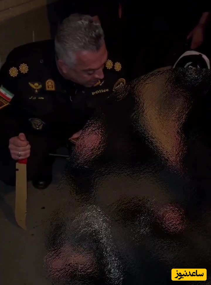 پایان جولان شرور قمه‌کش در تبریز که شهر را به آشوب کشیده بود؛ لحظه دستگیری عامل رعب و وحشت توسط سرهنگ بزرگی + ویدیو