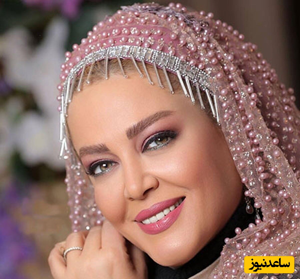 نگاهی به استایل خانومانه و شیک بهاره رهنما به رنگ مشکی و آبی/ هم باحجاب هم اصیل و زیبا+عکس