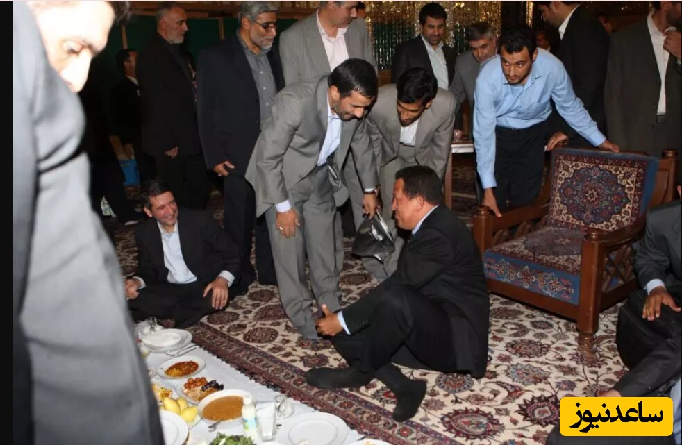 احمدی نژاد و هوگو چاوز